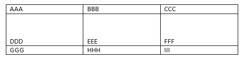 Table Row Cell Margins